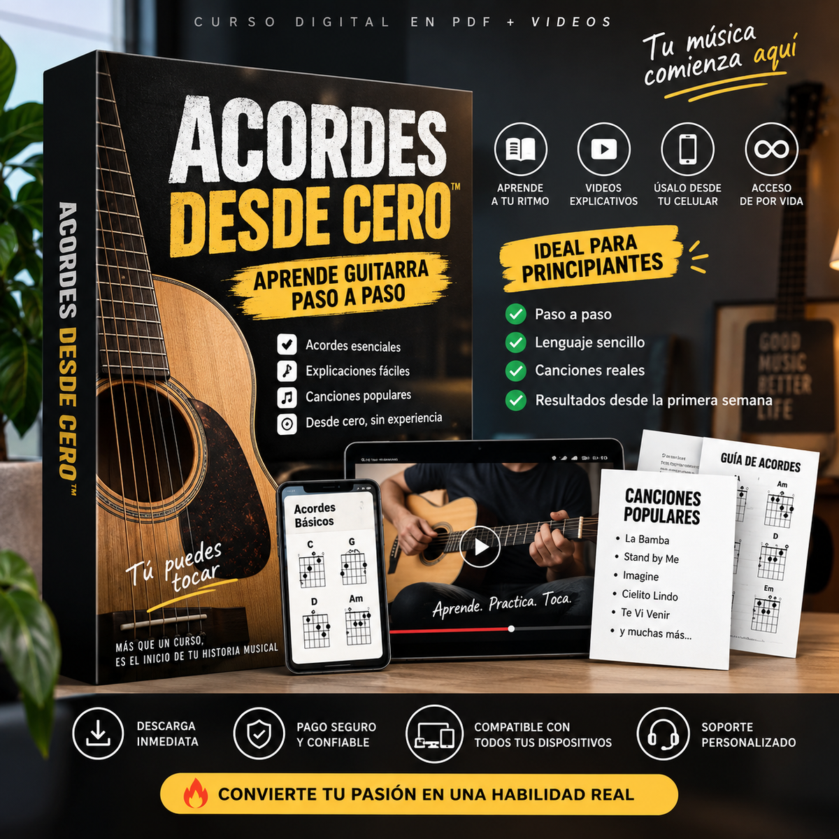 TOCA TU PRIMER CANCION